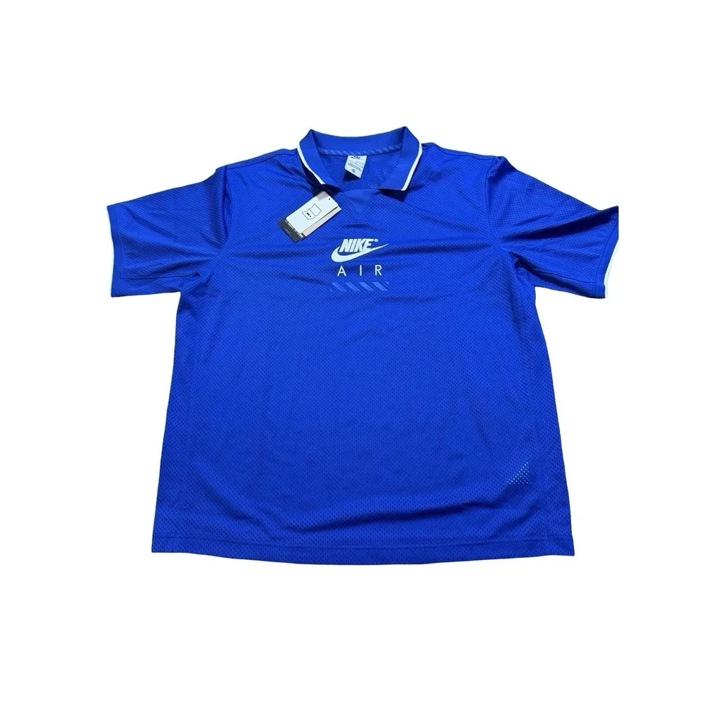 Men's Nike Air Blue Soccer Jersey - New - Large - $80
